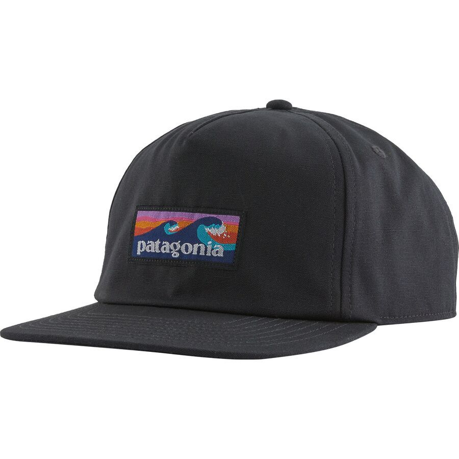 Patagonia Boardshort Label Funfarer Cap Ink Black