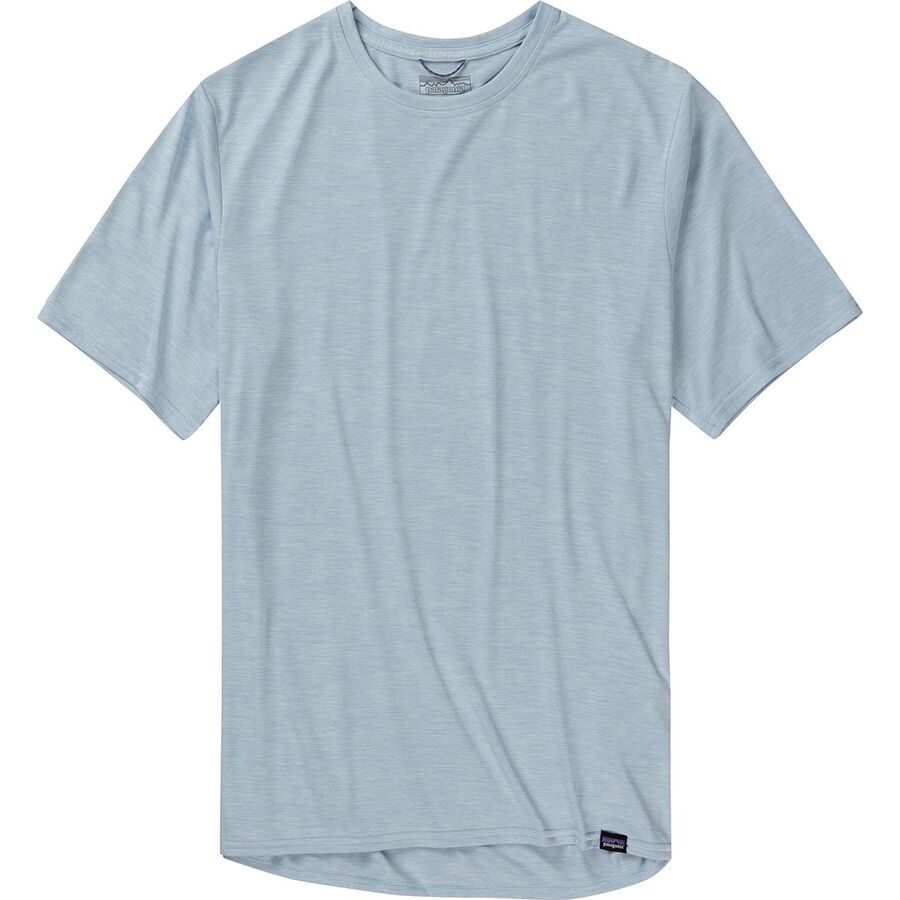 Patagonia Capilene Cool Daily Short-Sleeve Shirt - Men's Fleck Blue