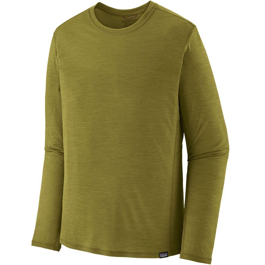 Patagonia Capilene Cool Lightweight Long-Sleeve Shirt - Men's Graze Green - Light Graze Green X-Dye