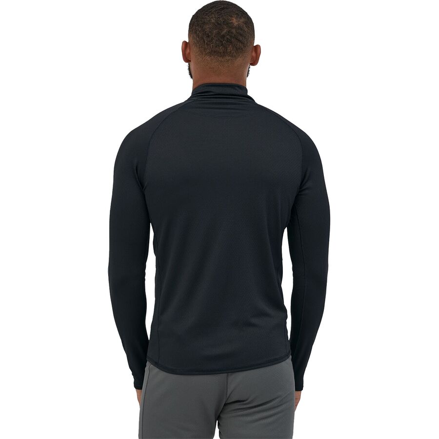 Patagonia Capilene Midweight Zip-Neck Top - Men's Black
