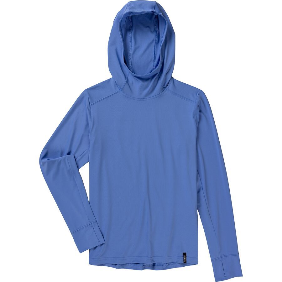 Patagonia Capilene Silkweight Hoodie - Kids' Abundant Blue
