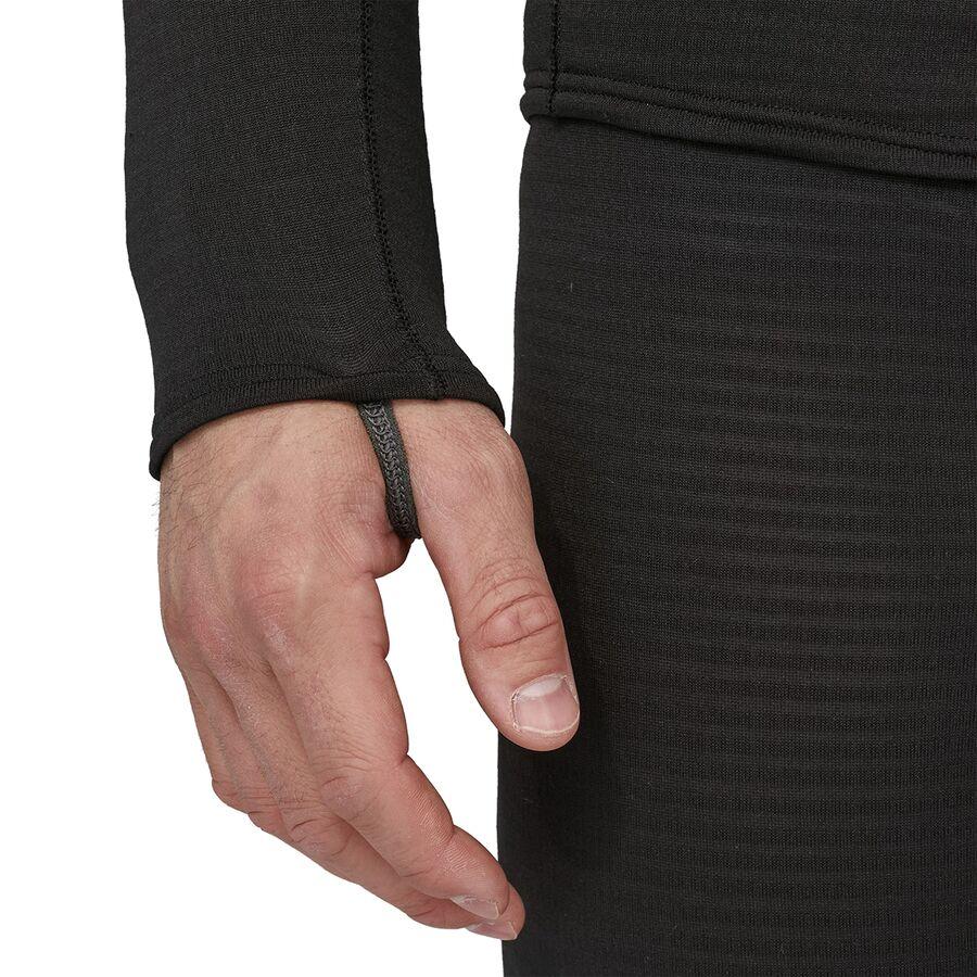 Patagonia Capilene Thermal Weight Zip-Neck Top - Men's Black