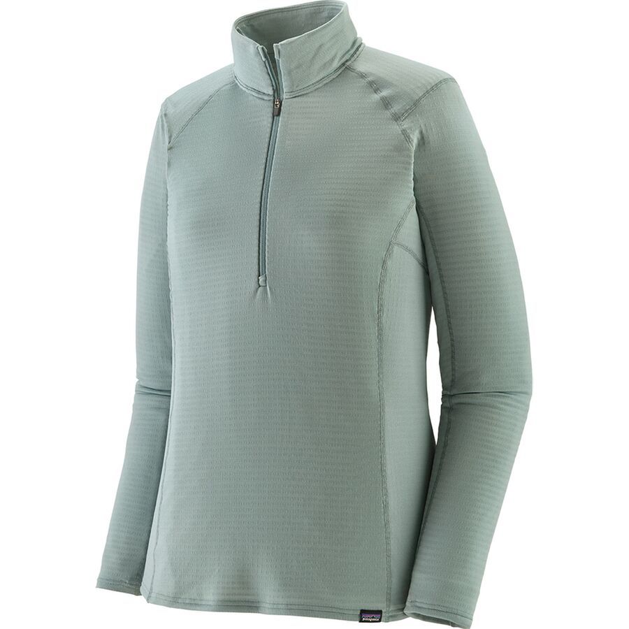 Patagonia Capilene Thermal Weight Zip-Neck Top - Women's Thermal Blue