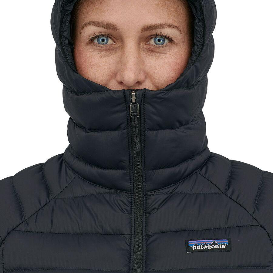 Patagonia Down Sweater Full-Zip Hooded Jacket - Women's Abundant Blue