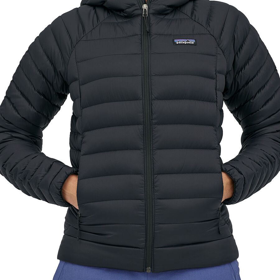 Patagonia Down Sweater Full-Zip Hooded Jacket - Women's Abundant Blue