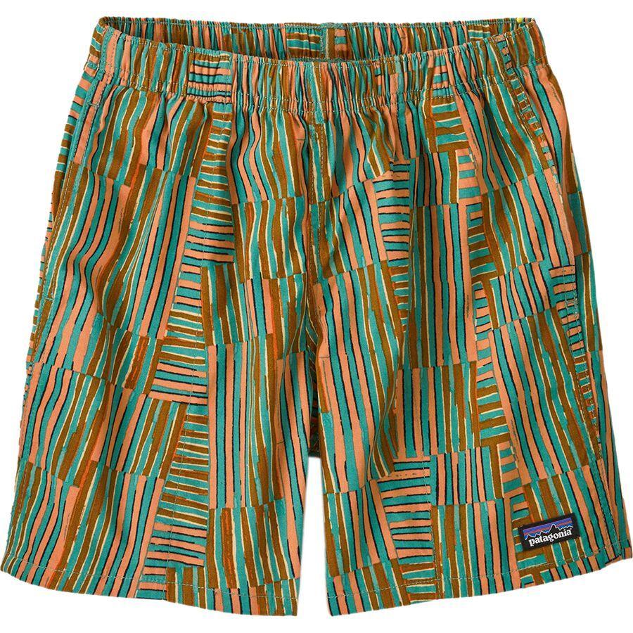 Patagonia Funhoggers Short - Kids' Quilty Fitz: Heartleaf Green