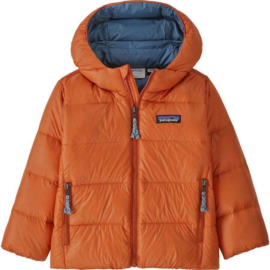 Patagonia Hi-Loft Down Sweater Hoodie - Toddlers' Redtail Rust