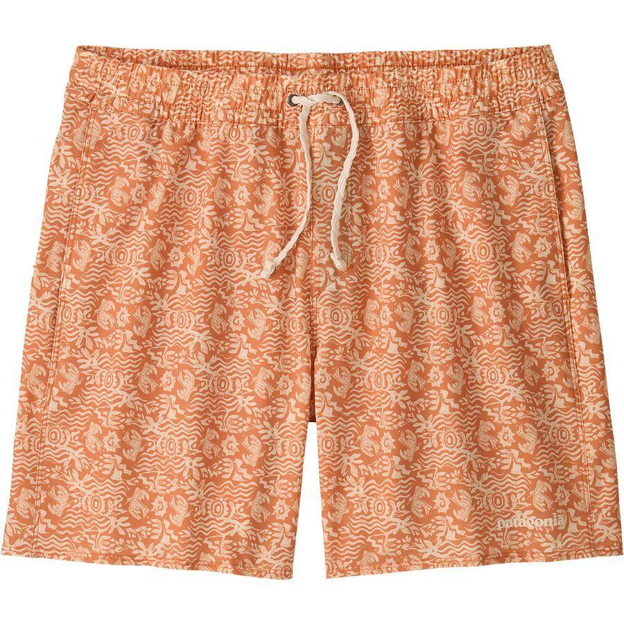 Patagonia Hydropeak 16in Volley Short - Men's Mountain Breeze: Sunset Orange