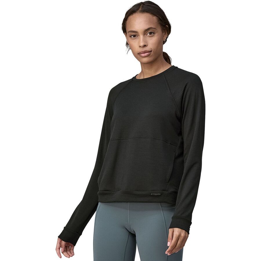 Patagonia Long-Sleeve Capilene Thermal Crew - Women's Black