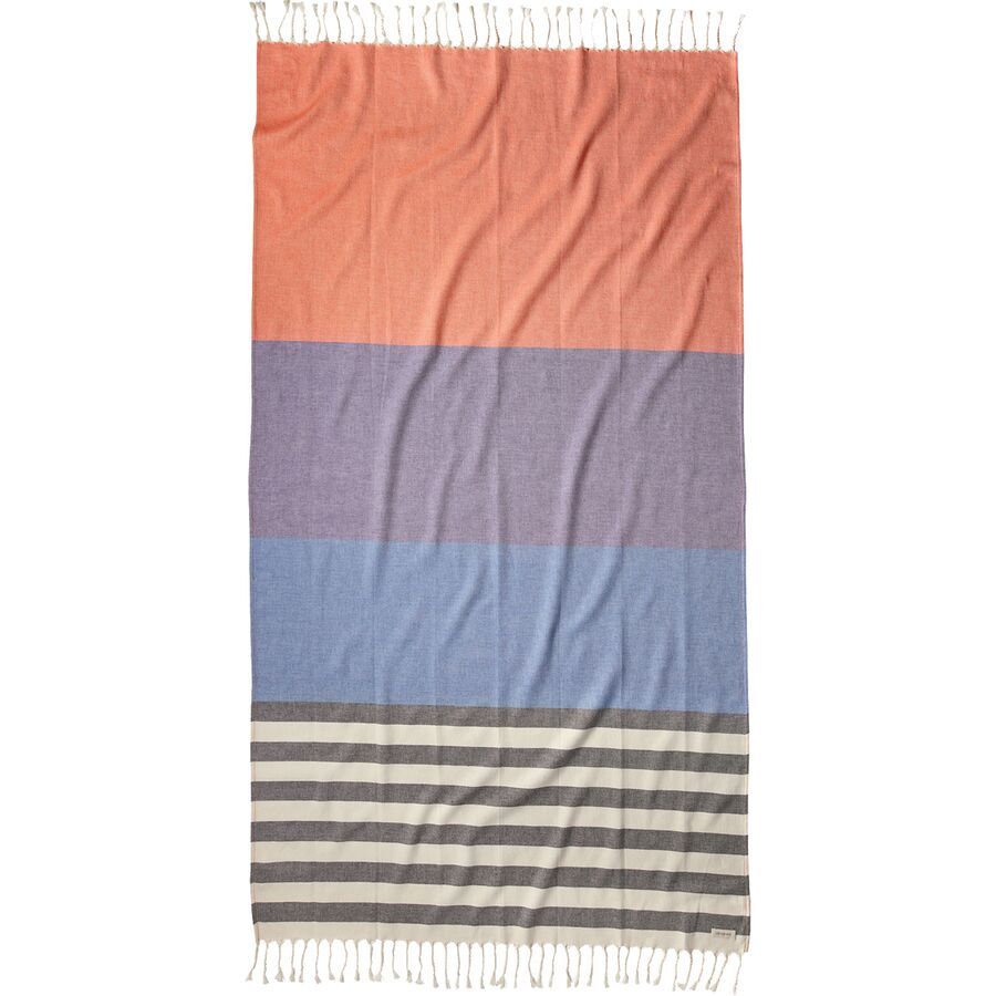 Patagonia LW Towel Fitz Stripe TWL: Campfire Orange