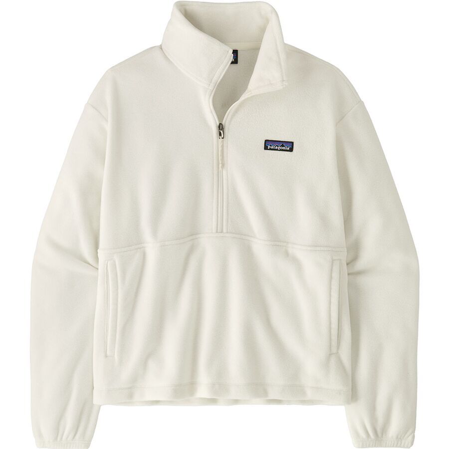 Patagonia Micro D 1/2-Zip Fleece Pullover - Women's Birch White