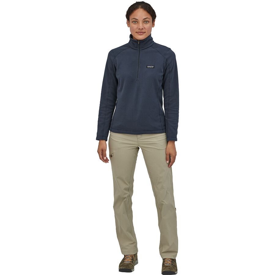 Patagonia Micro D 1/4-Zip Fleece Pullover - Women's Rock Melon