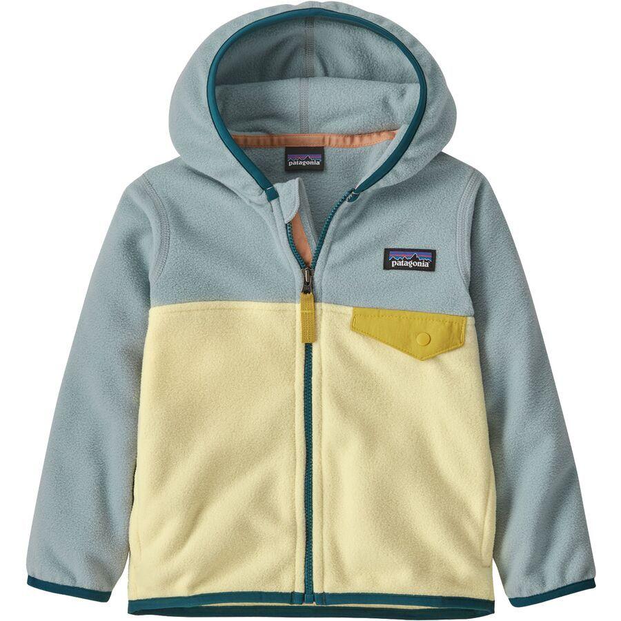 Patagonia Micro D Snap-T Fleece Jacket - Infant Boys' Buttercup Yellow