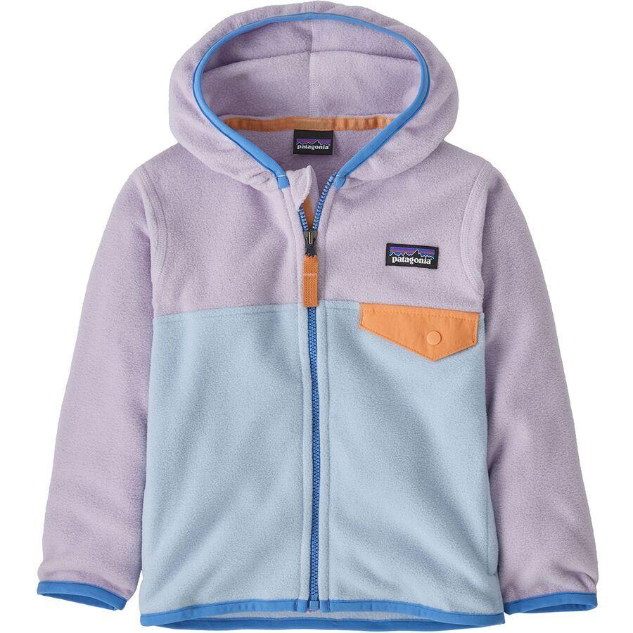 Patagonia Micro D Snap-T Fleece Jacket - Infant Girls' Fleck Blue