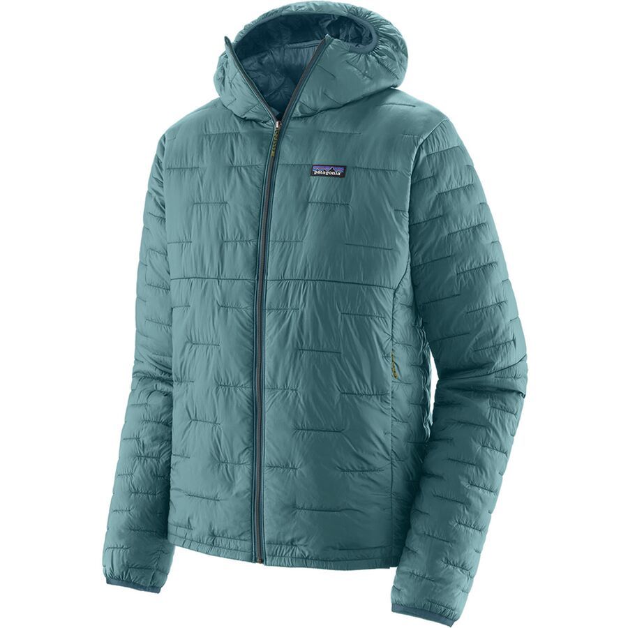 Patagonia Micro Puff Hooded Insulated Jacket - Men's Wetland Blue