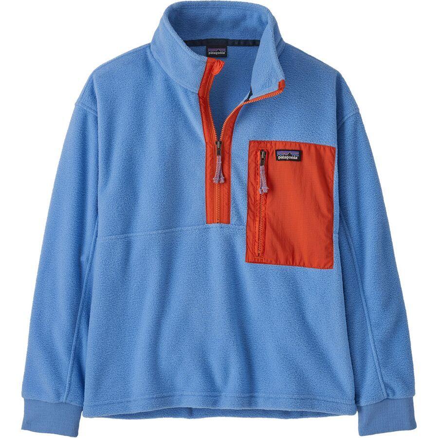 Patagonia Microdini 1/2-Zip Pullover - Kids' Abundant Blue