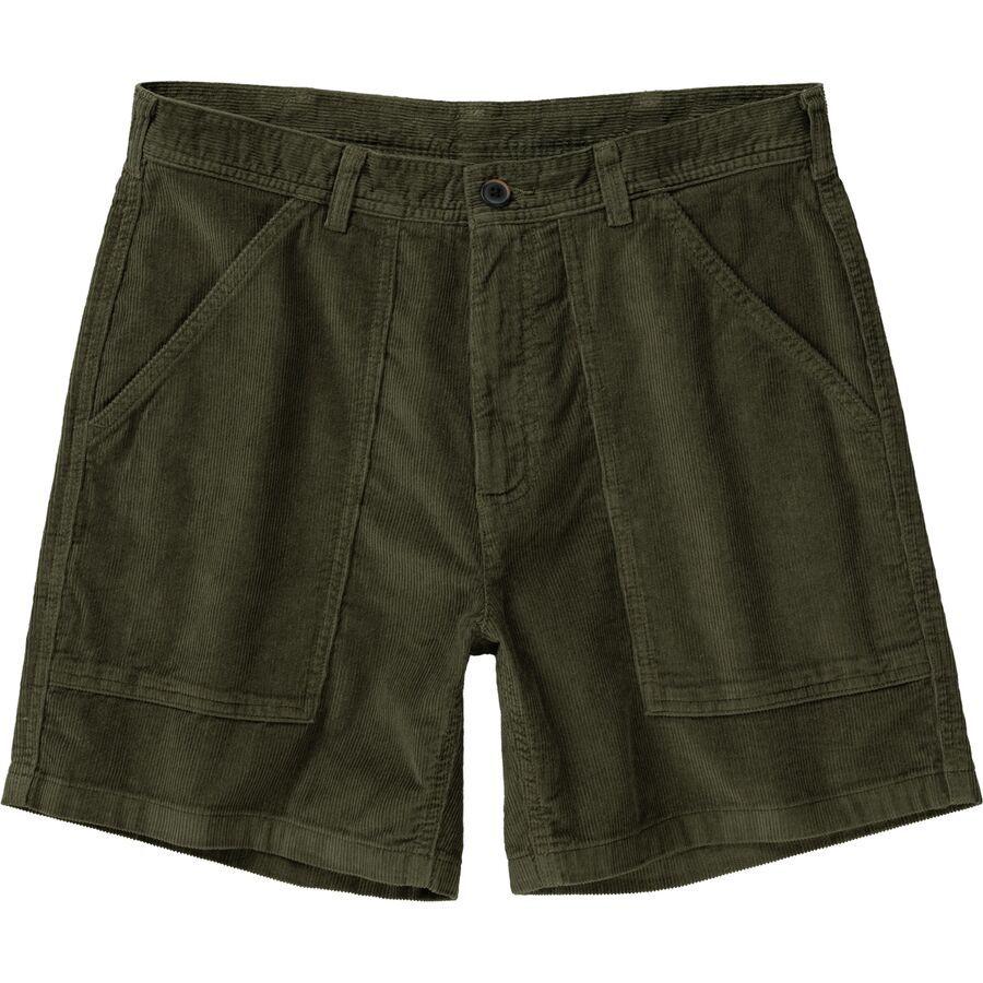 Patagonia Organic Cotton Cord 6in Utility Short - Men's Basin Green