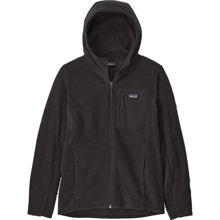 Patagonia R1 Air Full-Zip Hooded Jacket - Boys' Black