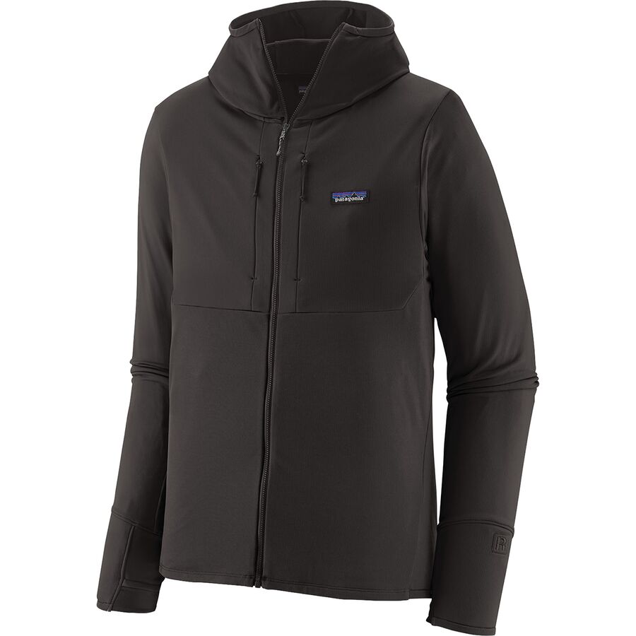 Patagonia R1 Thermal Full-Zip Hooded Jacket - Men's Black