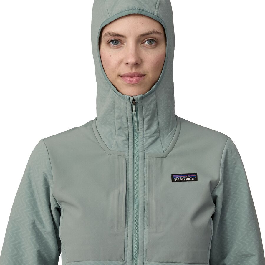 Patagonia R2 CrossStrata Hoodie - Women's Thermal Blue
