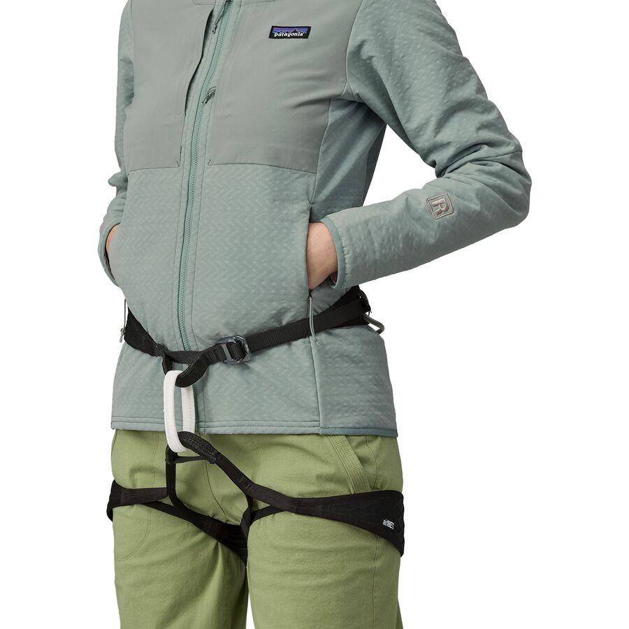 Patagonia R2 CrossStrata Hoodie - Women's Thermal Blue