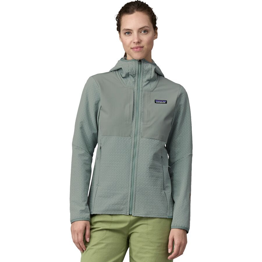 Patagonia R2 CrossStrata Hoodie - Women's Thermal Blue