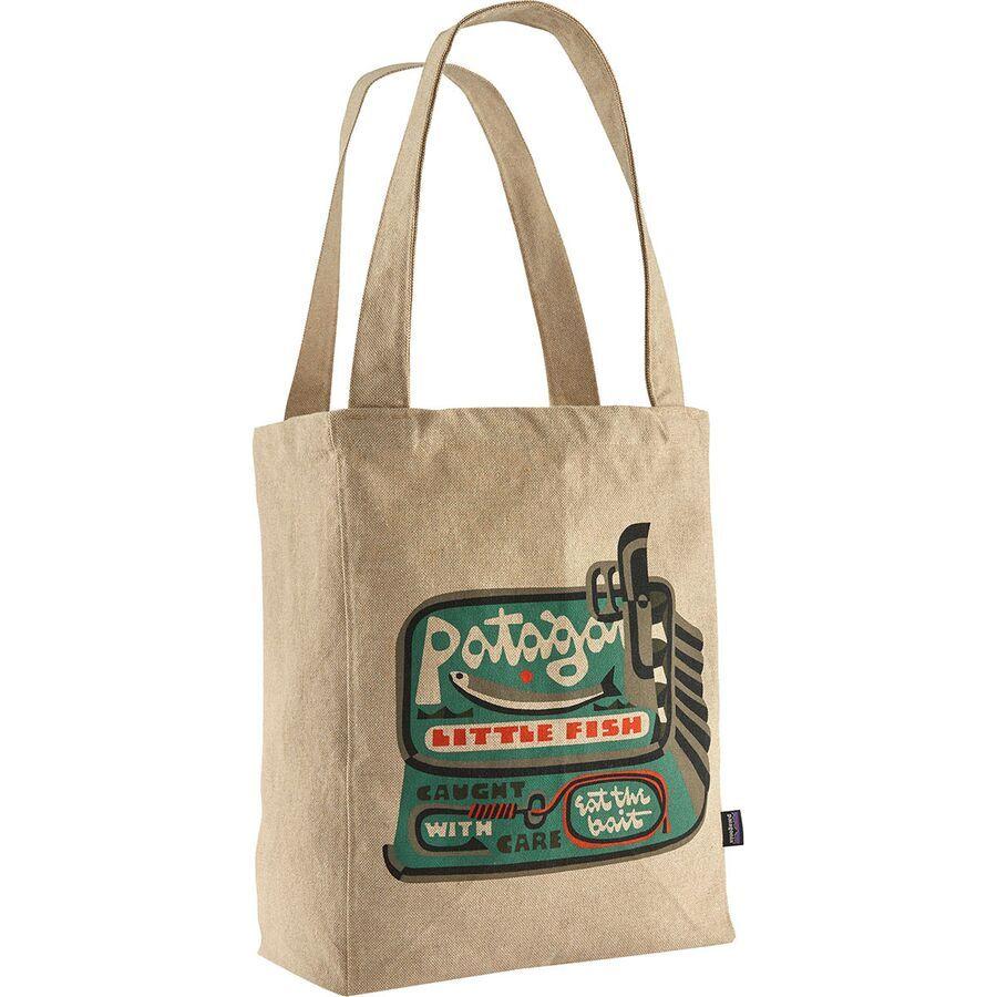 Patagonia Recycled Market Tote Little Fish: Classic Tan