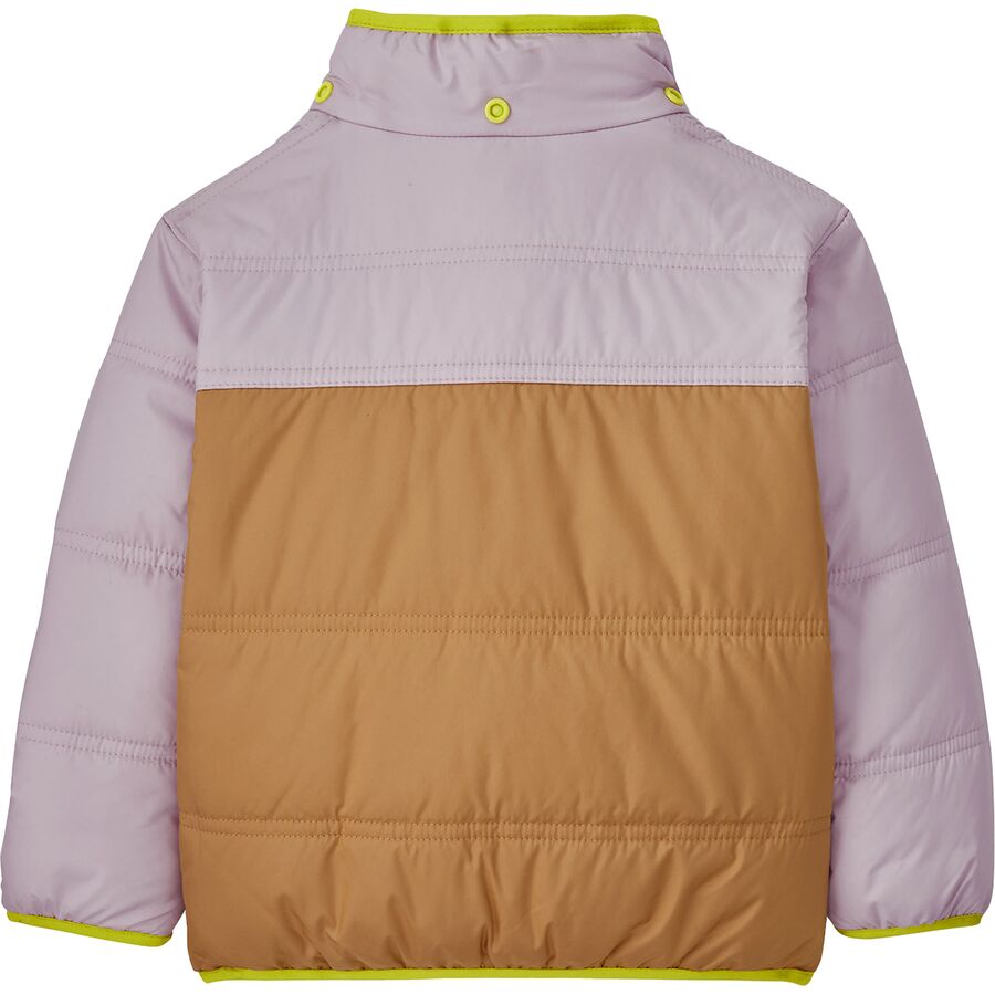 Patagonia Reversible Tribbles Hooded Jacket - Infants' Grayling Brown