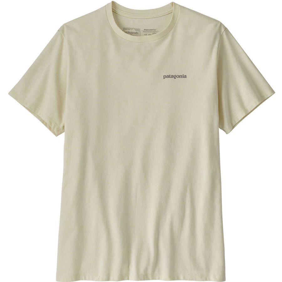 Patagonia Roy Icon Responsibili-Tee Fleck Blue