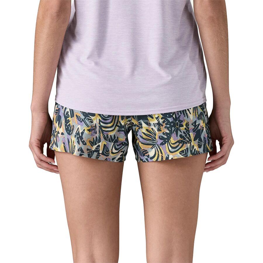 Patagonia Strider Pro 3in Running Short - Women's Wild Botanist: Thermal Blue