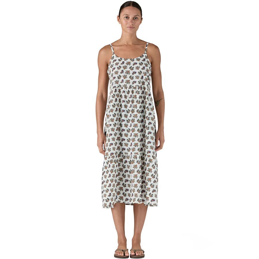 Patagonia Tidal Threads Dress - Women's Oh Coral: Wool White