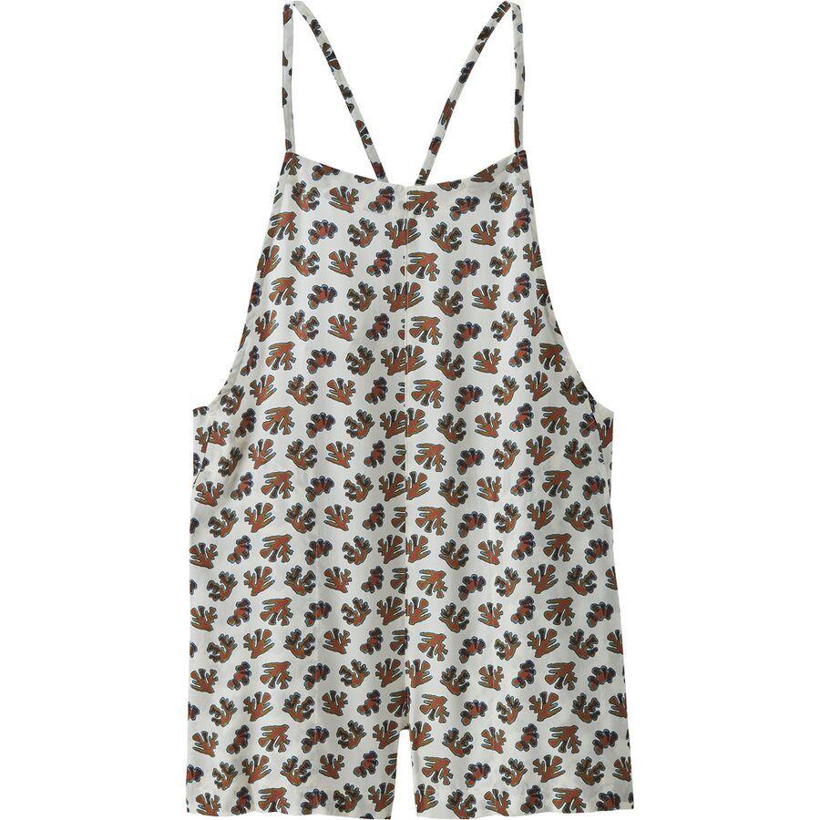 Patagonia Tidal Threads Romper - Women's Oh Coral: Wool White