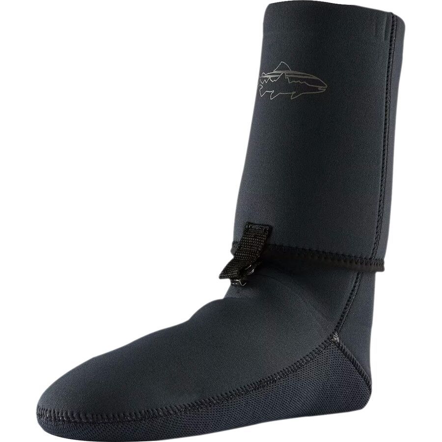 Patagonia Yulex Wading Socks with Gravel Guard Black