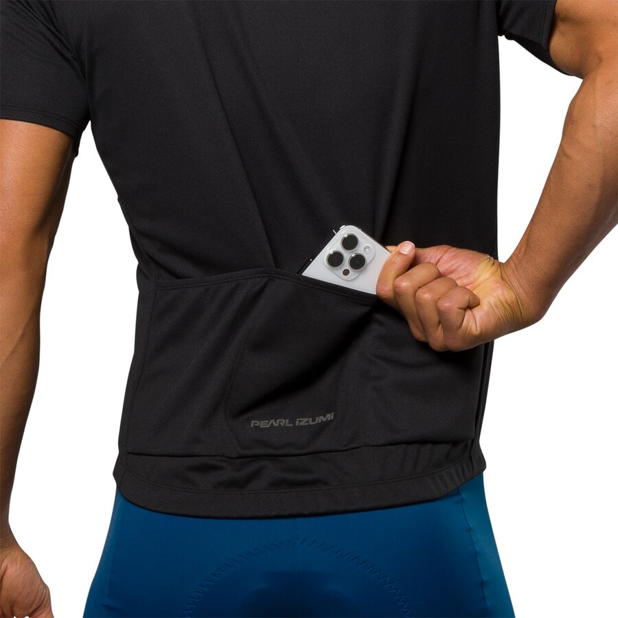 PEARL IZUMi Quest Short-Sleeve Jersey - Men's Black