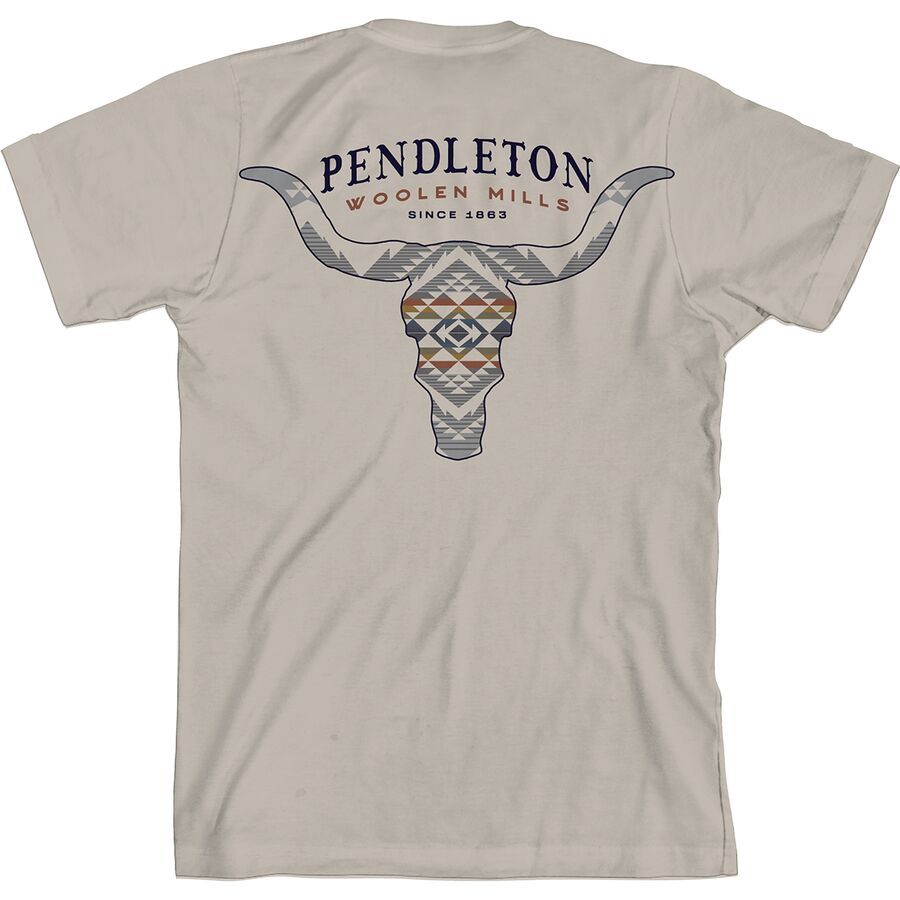 Pendleton Cascadia Skull Graphic T-Shirt - Men's Dust/Multi