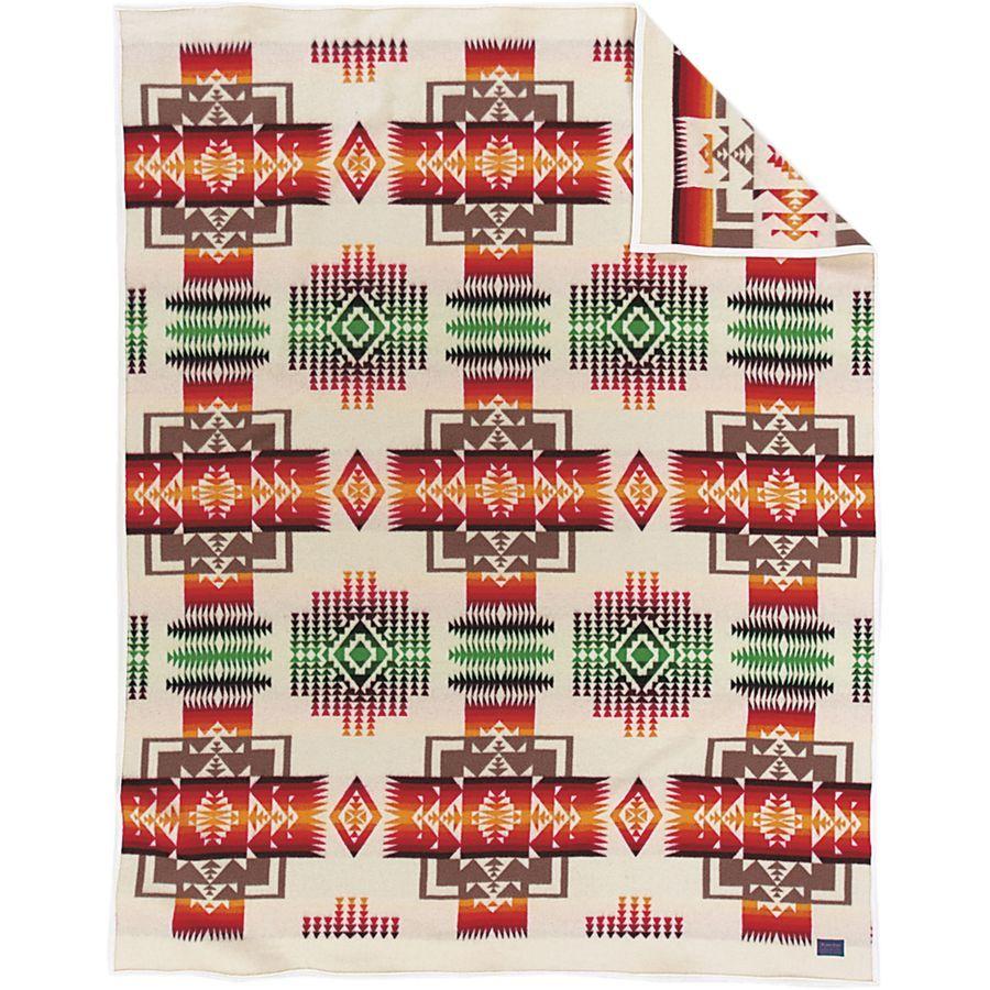 Pendleton Chief Joseph Children's Blanket Ivory