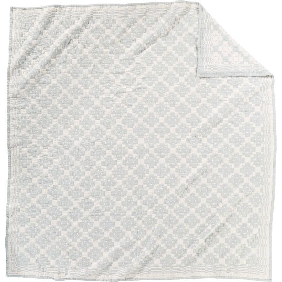 Pendleton Cotton Matelasse Blanket Chief Joseph Slate