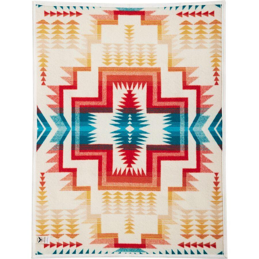 Pendleton Jacquard Crib Blanket Harding Star Ivory