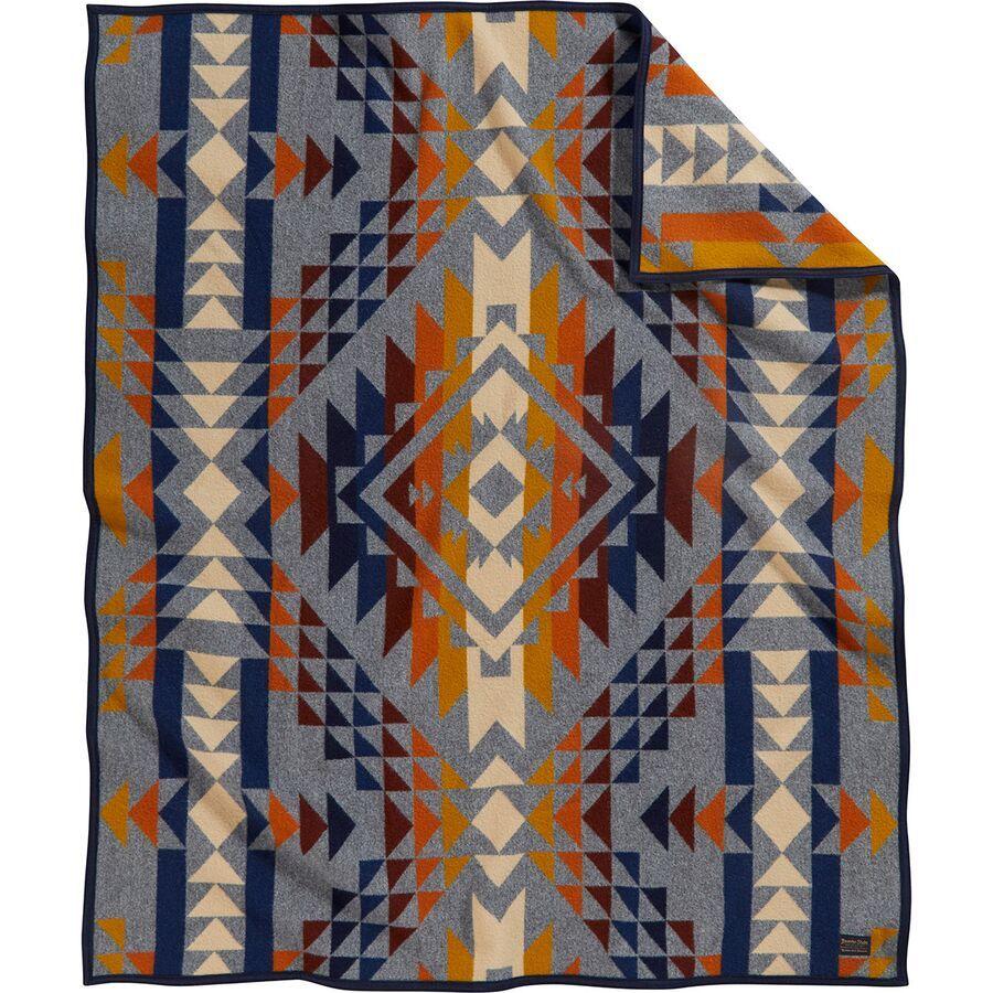 Pendleton Jacquard Napped Throw Smith Rock/Grey Mix