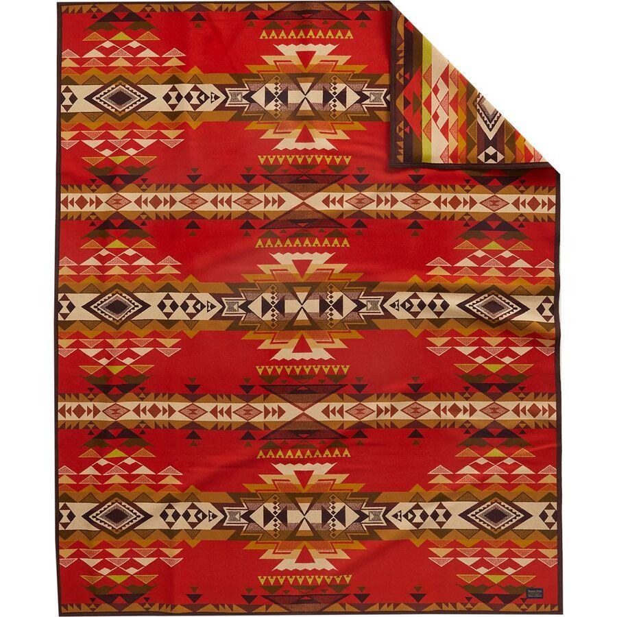 Pendleton Limited Edition Jacquard Robe Highland Peak Red