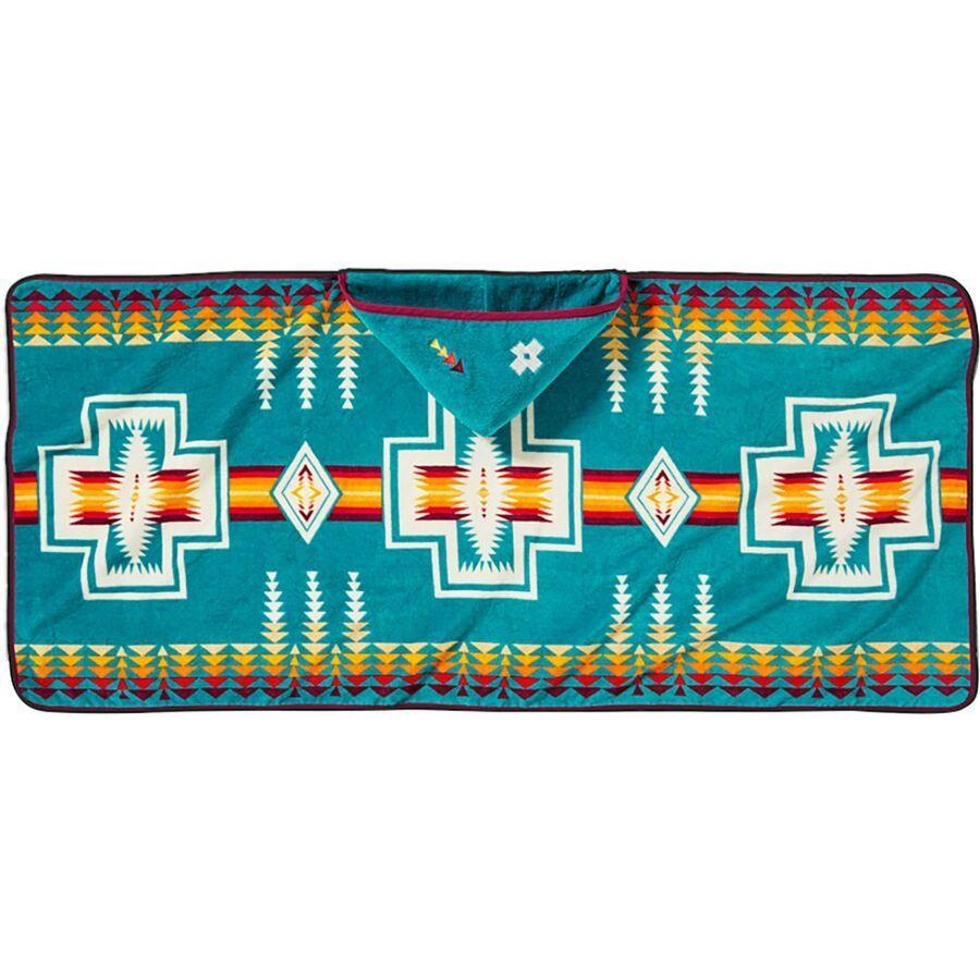 Pendleton Printed Hooded Baby Towel - Infants' Harding Teal