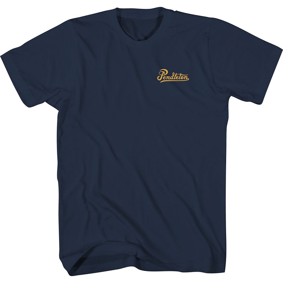 Pendleton Ranch Logo Graphic T-Shirt - Men's Navy/Gold