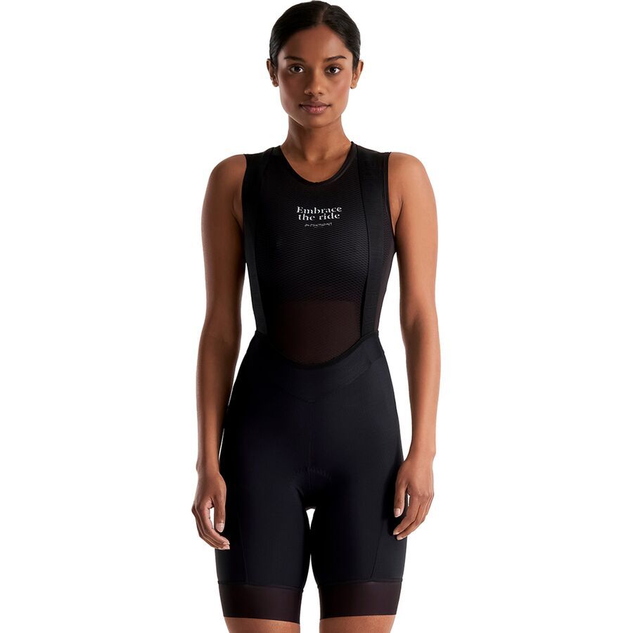 Peppermint Cycling Signature Bib - Women's Black2