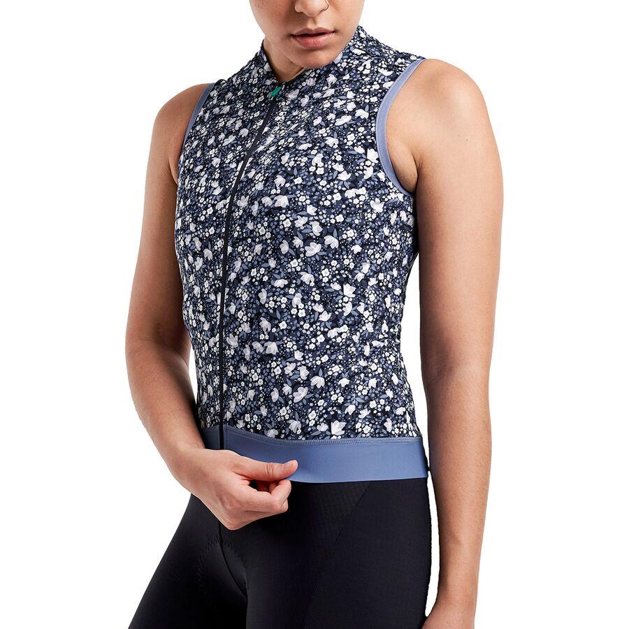 Peppermint Cycling Signature Sleeveless Jersey - Women's Ditsy Twilight