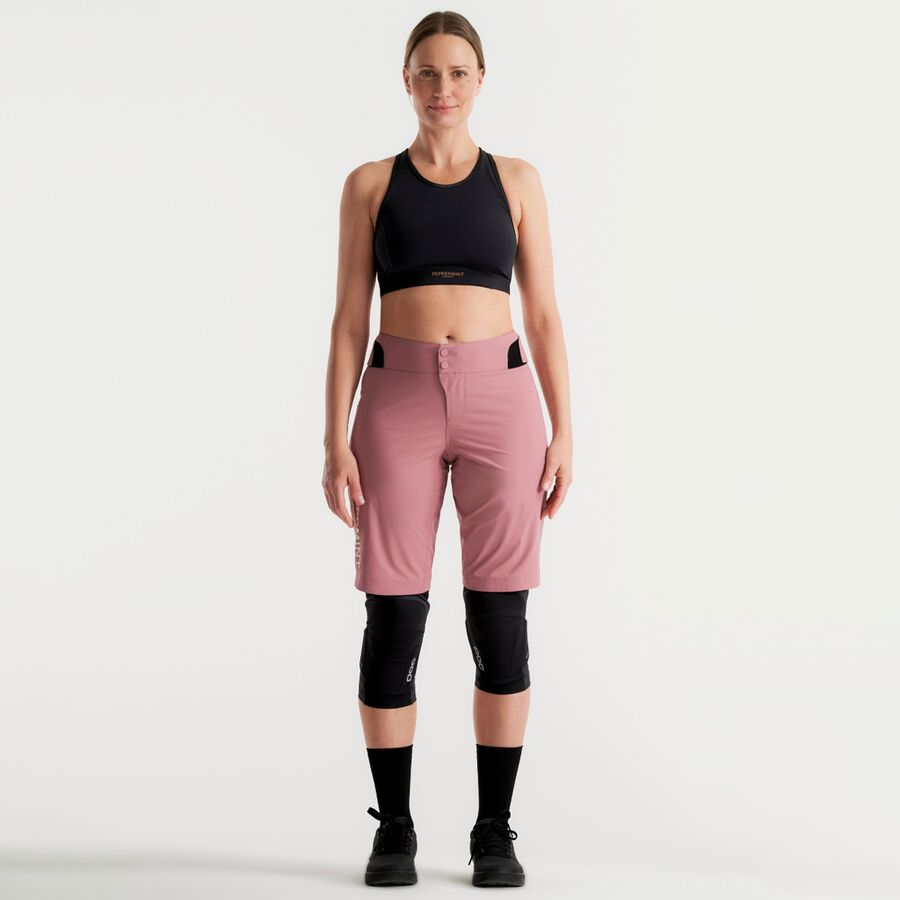 Peppermint Cycling Signature Tech Short - Women's Blush