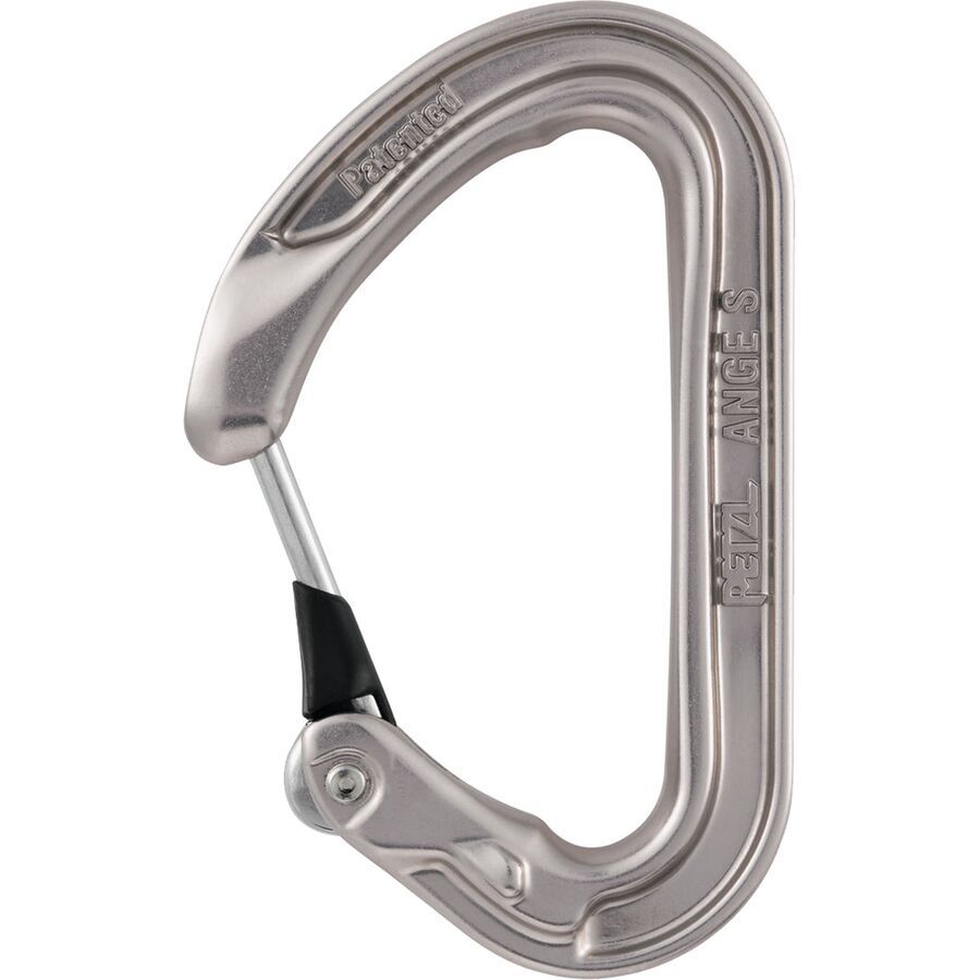 Petzl Ange S Wire Gate Carabiner Light Grey