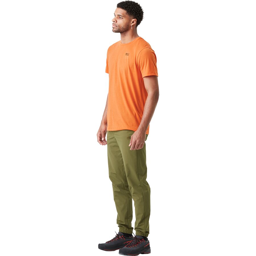 Picture Organic Timont Tech Short-Sleeve Urban T-Shirt - Men's Dusty Orange