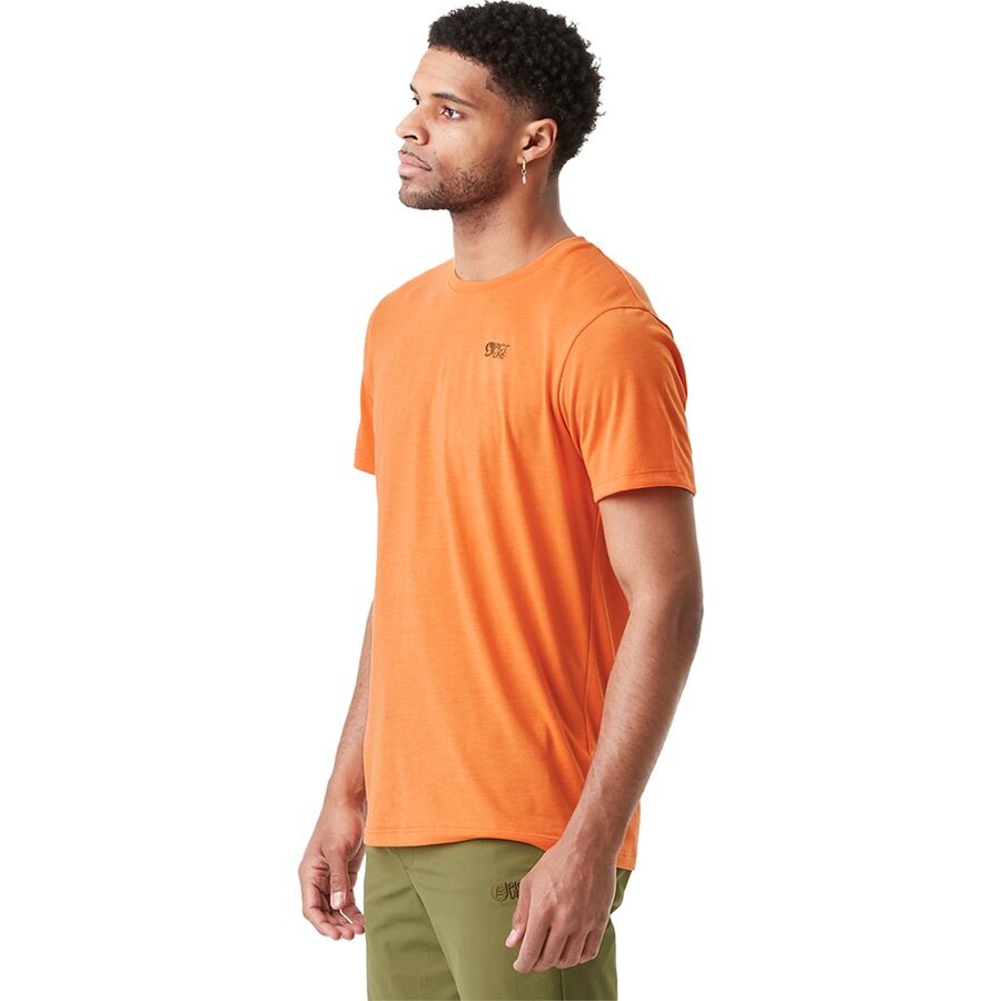 Picture Organic Timont Tech Short-Sleeve Urban T-Shirt - Men's Dusty Orange