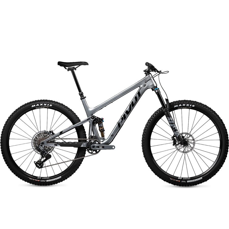 Pivot Trail 429 Ride GX Transmission Mountain Bike Metallic Silver