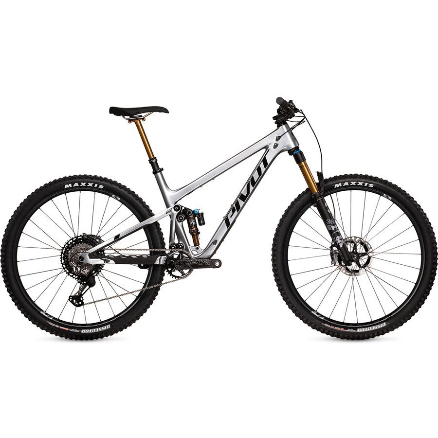 Pivot Trail 429 Team XTR Enduro Carbon Wheel Mountain Bike Metallic Silver (Float X)